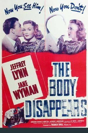The Body Disappears (1941) - poster