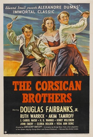 The Corsican Brothers (1941) - poster