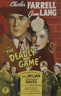 The Deadly Game (1941) - poster