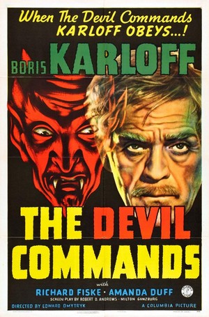 The Devil Commands (1941) - poster