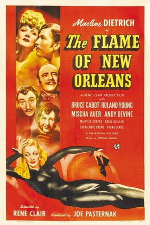 The Flame of New Orleans (1941) - poster