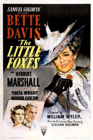 The Little Foxes (1941) - poster