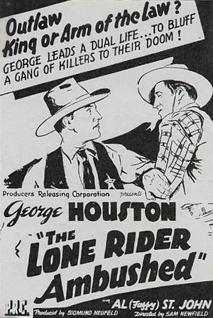 The Lone Rider Ambushed (1941) - poster