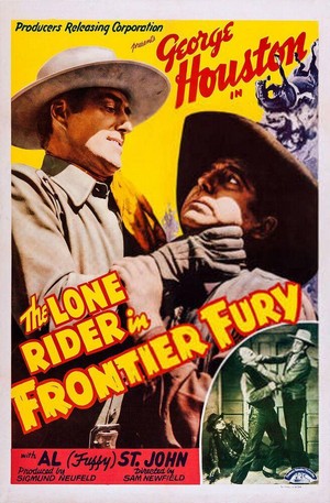 The Lone Rider in Frontier Fury (1941) - poster