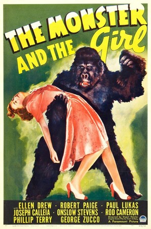 The Monster and the Girl (1941) - poster
