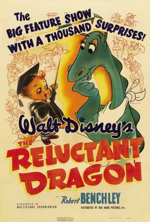 The Reluctant Dragon (1941) - poster