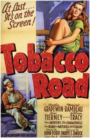 Tobacco Road (1941) - poster