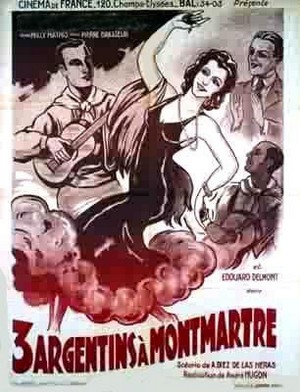Trois Argentins à Montmartre (1941) - poster