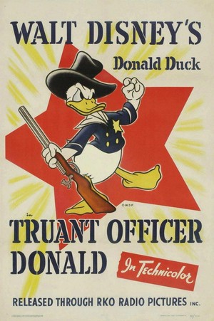 Truant Officer Donald (1941) - poster
