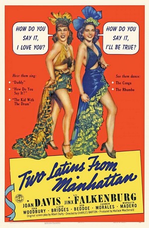 Two Latins from Manhattan (1941) - poster