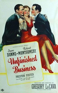 Unfinished Business (1941) - poster