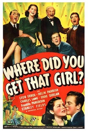 Where Did You Get That Girl? (1941) - poster