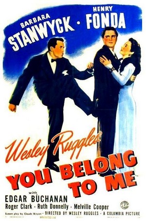 You Belong to Me (1941) - poster