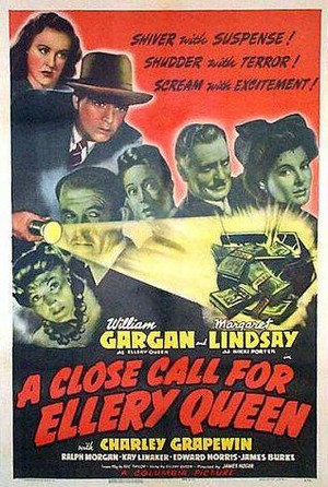A Close Call for Ellery Queen (1942) - poster