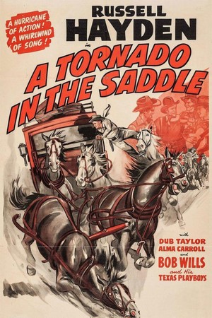 A Tornado in the Saddle (1942) - poster