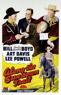 Along the Sundown Trail (1942) - poster