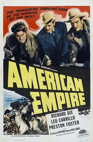 American Empire (1942) - poster