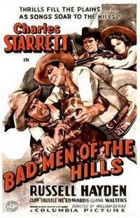 Bad Men of the Hills (1942) - poster