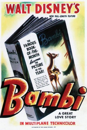 Bambi (1942) - poster