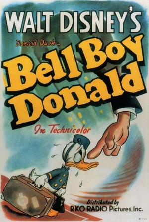 Bellboy Donald (1942) - poster