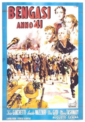 Bengasi (1942) - poster