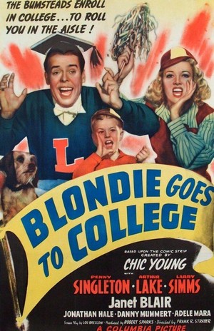 Blondie Goes to College (1942) - poster
