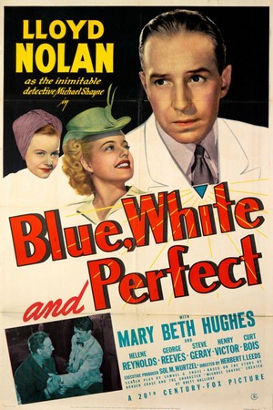 Blue, White and Perfect (1942) - poster