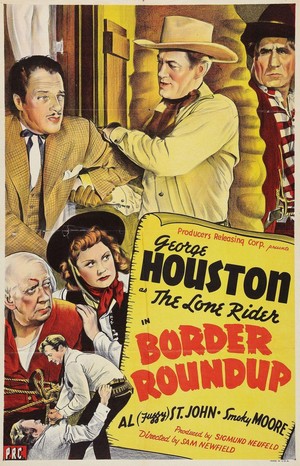 Border Roundup (1942) - poster