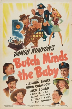 Butch Minds the Baby (1942) - poster