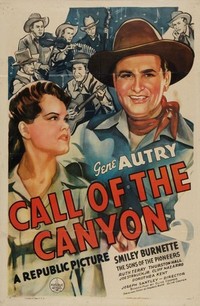 Call of the Canyon (1942) - poster