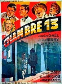 Chambre 13 (1942) - poster