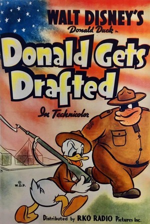 Donald Gets Drafted (1942) - poster