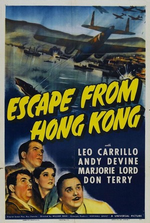 Escape from Hong Kong (1942) - poster