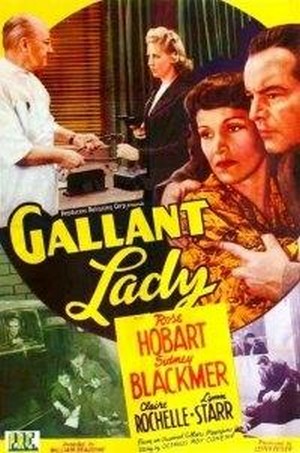 Gallant Lady (1942) - poster