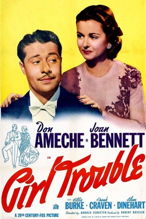 Girl Trouble (1942) - poster