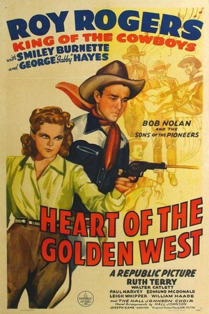 Heart of the Golden West (1942) - poster