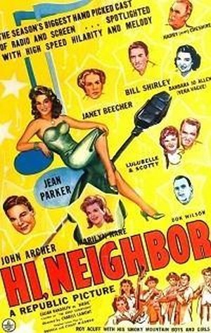 Hi, Neighbor (1942) - poster