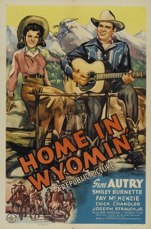 Home in Wyomin' (1942) - poster