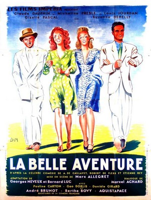 La Belle Aventure (1942) - poster