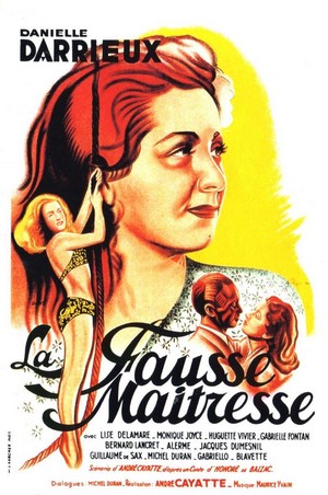 La Fausse Maîtresse (1942) - poster
