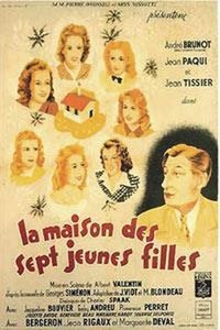 La Maison des Sept Jeunes Filles (1942) - poster