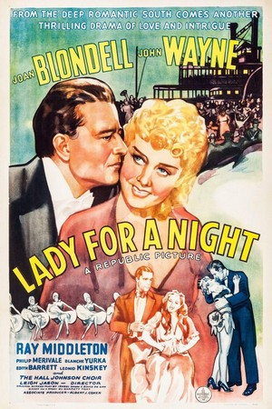 Lady for a Night (1942) - poster