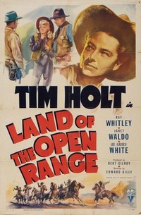 Land of the Open Range (1942) - poster