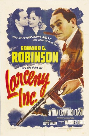 Larceny, Inc. (1942) - poster
