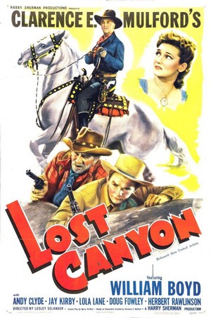 Lost Canyon (1942) - poster