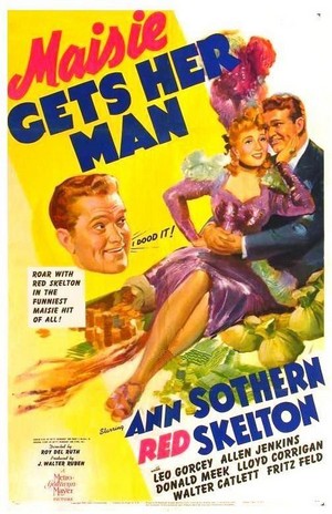 Maisie Gets Her Man (1942) - poster