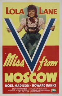 Miss V from Moscow (1942) - poster