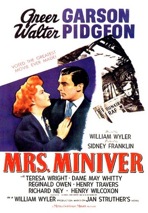 Mrs. Miniver (1942) - poster