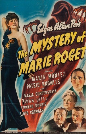Mystery of Marie Roget (1942) - poster