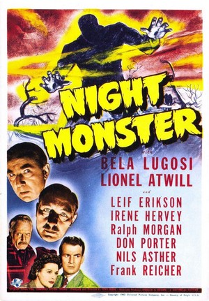 Night Monster (1942) - poster